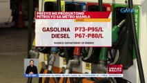 Mga motorista, umaasa sa bagong administrasyon na maibsan ang pagtaas ng produktong petrolyo | UB