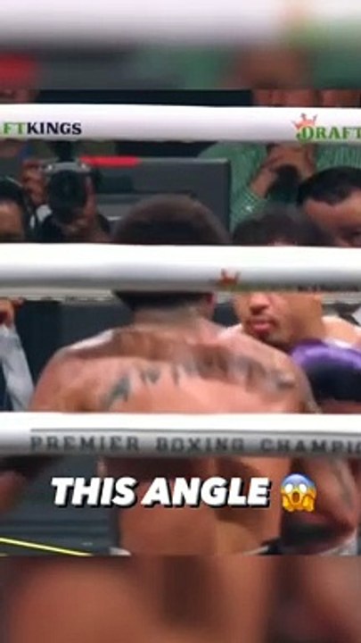 THIS ANGLE OF TANK DAVIS' KO