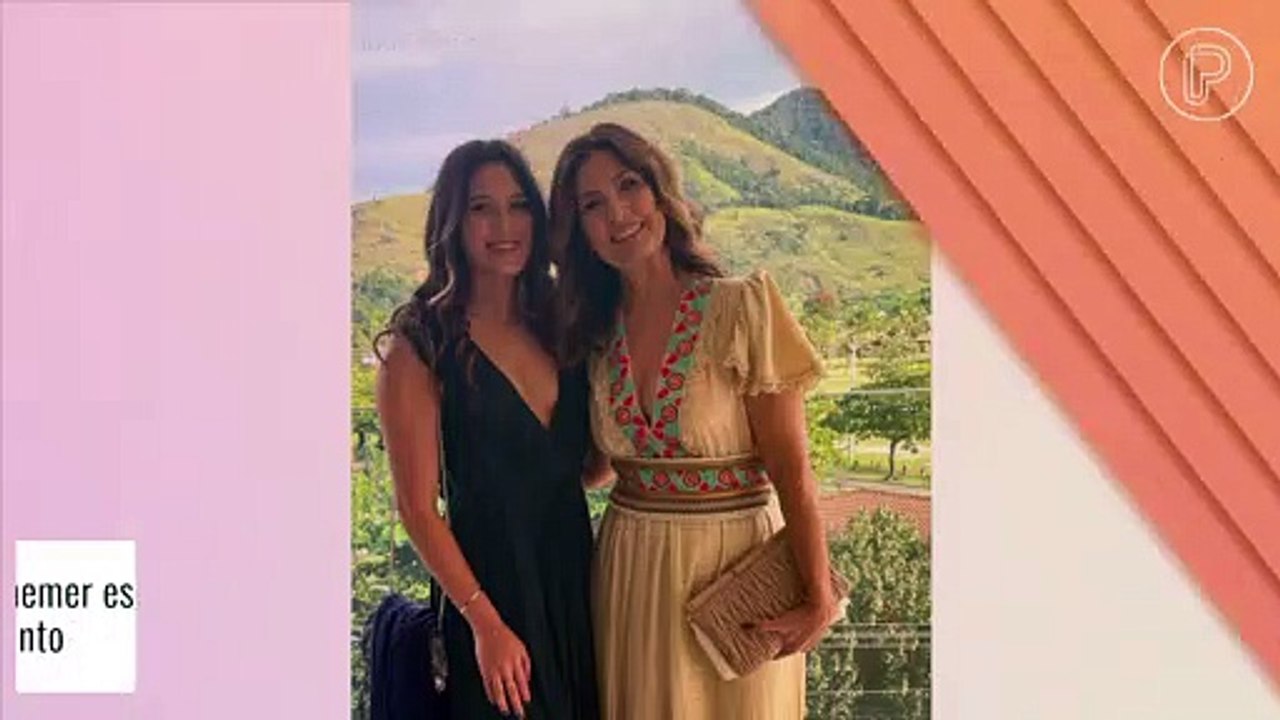 Filha de William Bonner pega buquê em casamento e reação do apresentador viraliza. Vídeo!