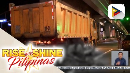 Rider, patay matapos maipit sa salpukan ng truck at SUV sa Maynila