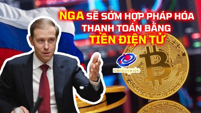 Bộ trưởng Thương mại Nga tiết lộ quốc gia sẽ sớm hợp pháp hóa thanh toán bằng Crypto - #Shorts