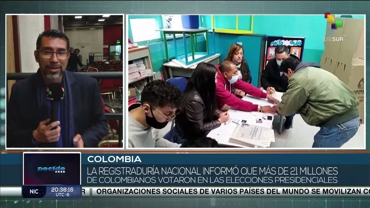 Más de 21 millones de colombianos votaron en elecciones presidenciales
