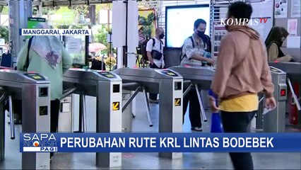 Download Video: Rute Berubah, Minimnya Tanda di Stasiun Manggarai Sebabkan Penumpang Kebingungan