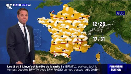 Un temps principalement ensoleillé malgré de rares averses ce lundi