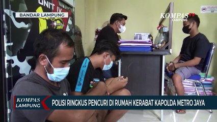 Polisi Ringkus Pencuri Rumah Kerabat Kapolda Metro Jaya