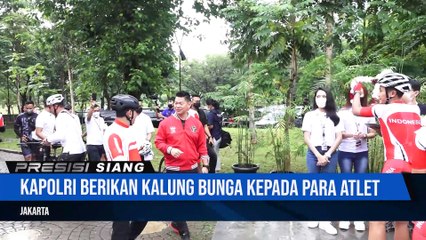 Gelar Parade kemenangan Atlet Sea Games, Kapolri Fokus Kembangkan Olahraga Sepeda Indonesia