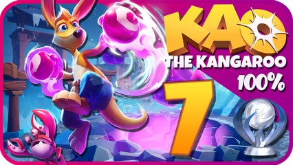 KAO The Kangaroo [2022] Walkthrough Part 7 (PS5) 100% The Frosty Canyon