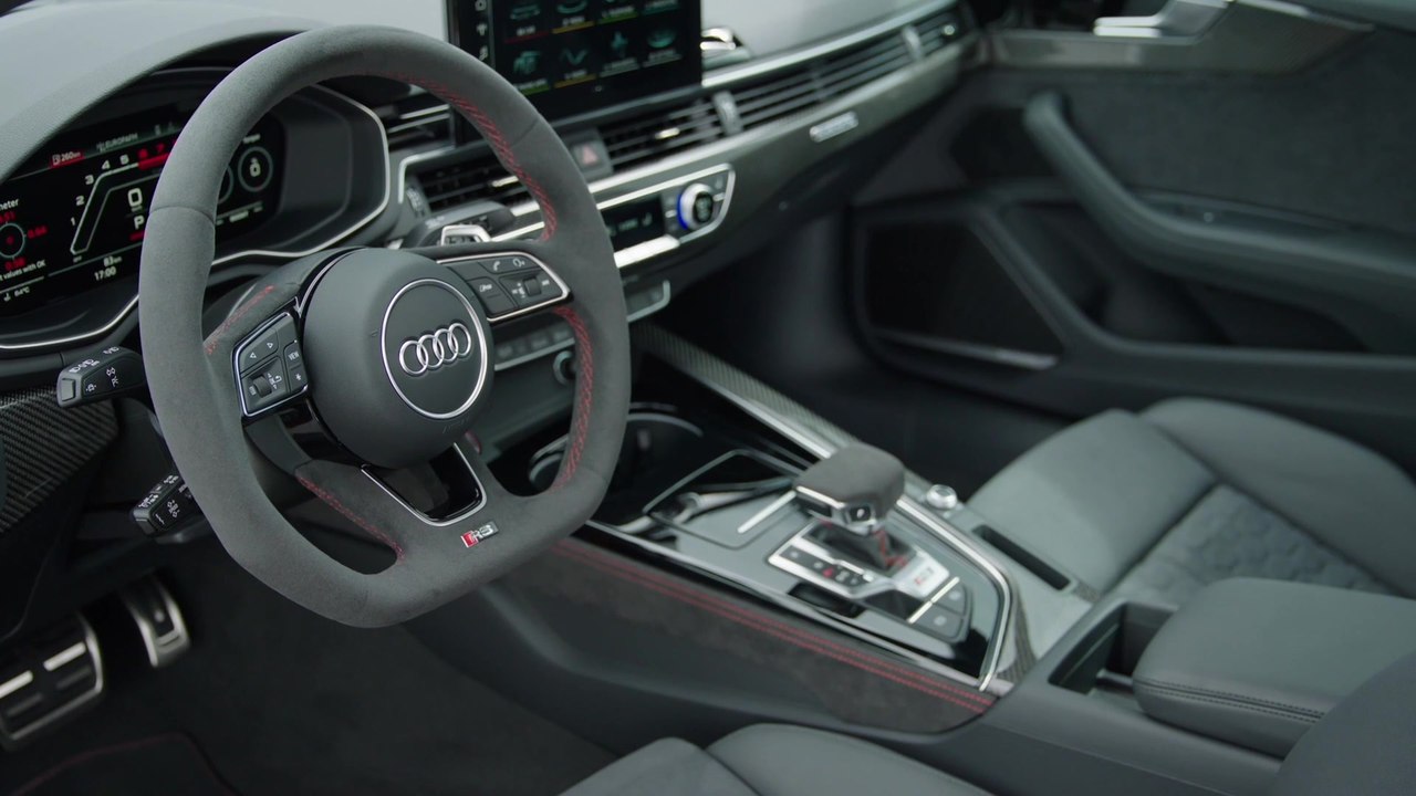 Die neuen competition-Pakete für den Audi RS 4 Avant und Audi RS 5 - Das Interieurdesign