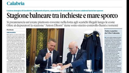 Rassegna stampa 30-05-2022 edizioni Calabria
