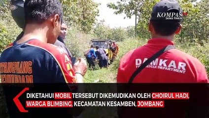 Diduga Mabuk, Mobil Berisi 3 Orang ini Tersesat di dalam Hutan Jati