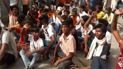 Protest outside Mansa civil hospital over Sidhu Moose Wala's killing