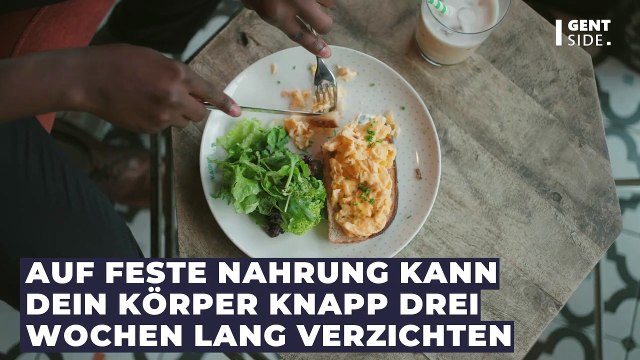 So viele Tage kann ein Mensch ohne Wasser überleben