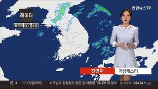 [날씨] 전국 흐리고 중부·전북 약한 비…낮 더위 주춤