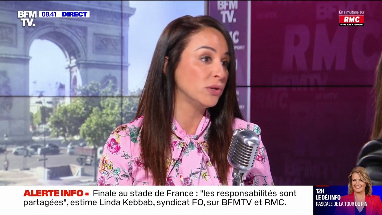 Linda Kebbab, déléguée nationale Unité SGP Police-FO: "On a un peu laissé les supporters à leurs sorts, la police a fait comme elle pouvait"