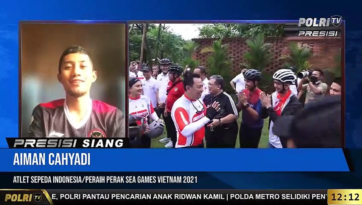 Live Dialog Bersama Atlet Sepeda Indonesia - Aiman Cahyadi Terkait Atlet Sepeda Indonesia Sumbang Medali Emas di Sea Games Vietnam  2021