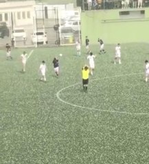 Futbolcular doluya böyle yakalandı