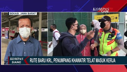 Mengaku Masih Bingung dengan Perubahan Rute KRL, Penumpang Antisipasi dengan Berangkat Lebih Pagi
