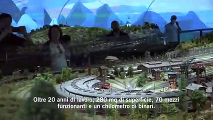 Treni che passione, a Firenze il plastico di 280 metri quadri