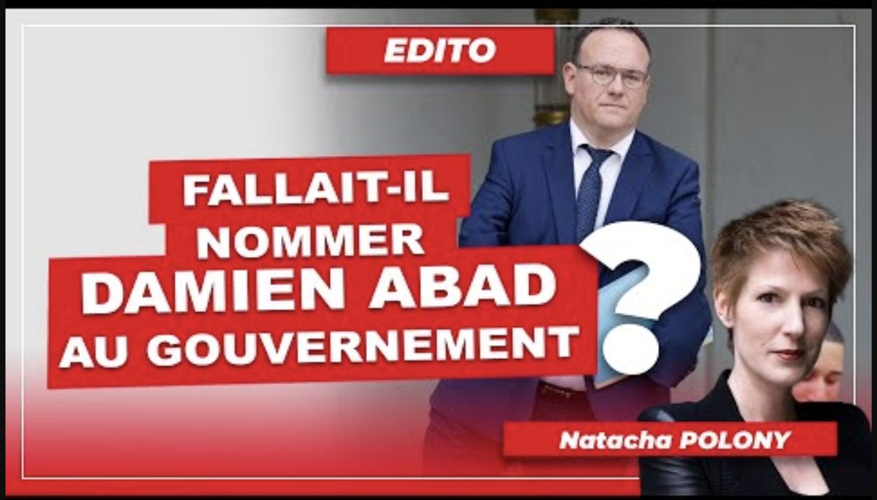 Fallait-il nommer Damien Abad au gouvernement ?