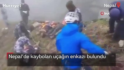 Nepal’de kaybolan uçağın enkazı bulundu: 14 kişinin cansız bedenine ulaşıldı