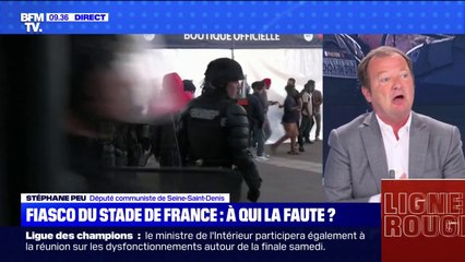 Stéphane Peu, député communiste de Seine-Saint-Denis, sur les incidents au Stade de France: "Je pense qu'il y a plusieurs responsables"