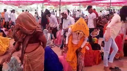 दौसा. रुद्र महायज्ञ की पूर्णाहुति पर उमड़ा जनसैलाब