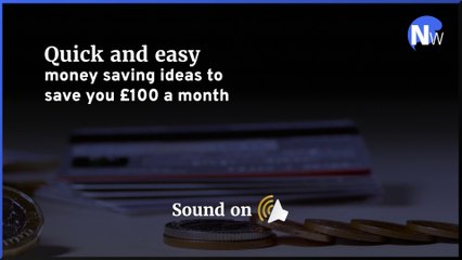 Money saving ideas to save you £100 a month