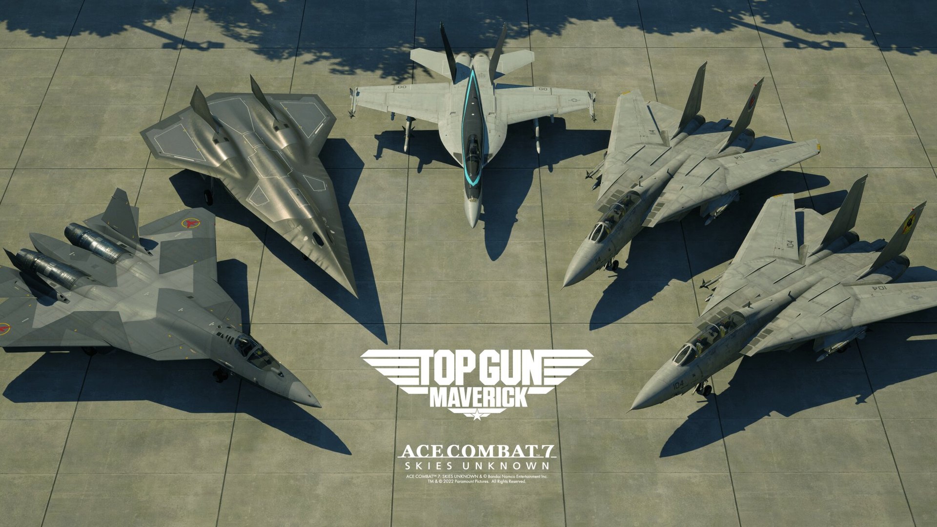 Ace Combat 7 Skies Unknown - Top Gun Maverick Aircraft Set - Vídeo  Dailymotion