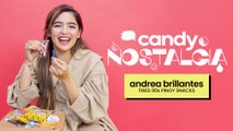 Andrea Brillantes Tries Iced Gem Biscuits, Mik-Mik, and Other Childhood Pinoy Snacks | CANDY NOSTALGIA