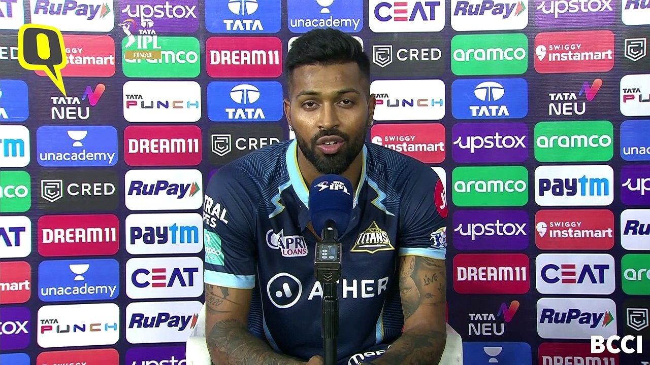 Hardik Pandya Speaks After Winning IPL 2022 With Gujarat Titans