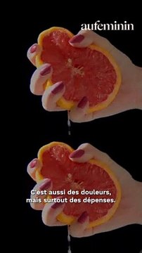 Combien ça coûte ? Les règles dans la vie d'une femme