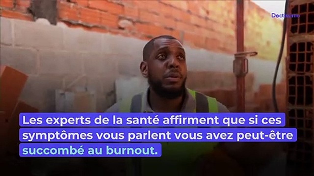 Vous vous sentez fatigué ? Vous êtes peut-être victime de burn out