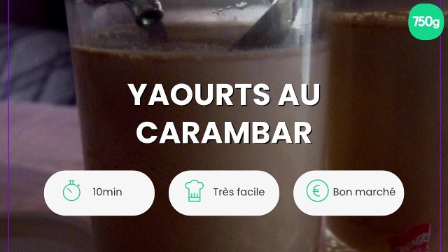 Yaourts au carambar