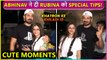 Rubina Dilaik Cute Moments With Husband Abhinav Shukla At The Airport Leaves For KKK12