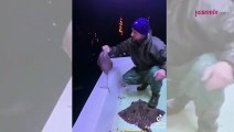 Balıkçılarla konuşan Karadenizli adam sosyal medyada viral oldu!