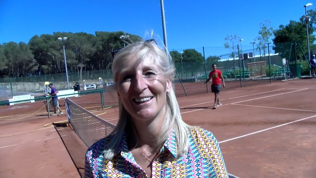 Interview maritima: Valérie Capman présidente d'Istres Sports tennis après la montée en N1