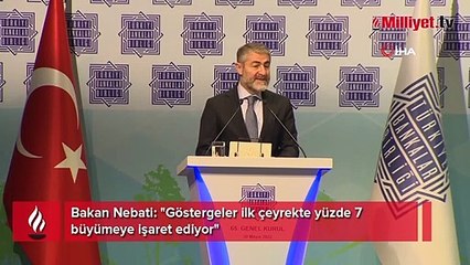 Bakan Nebati'den büyüme mesajı