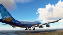 Landing at Cassidy International Airport in Kiribati | Microsoft Flight Simulator 2020