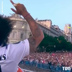 La gêne de Marcelo pendant les insultes contre Mbappé