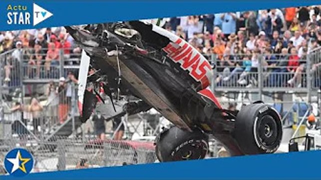 Mick Schumacher victime d'un grave accident au GP de Monaco : il sort par miracle de sa voiture coup