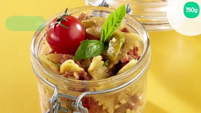 Salade de pâtes aux tomates Sauce Barbecue