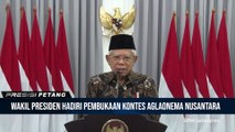 Wakil Presiden Ma'aruf Amin beri Sambutan pada Acara Kontes Nasional Aglaonema Nusantara
