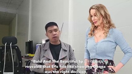 Donna Try Pregnancy Ploy on Eric CBS The Bold and the Beautiful Spoilers