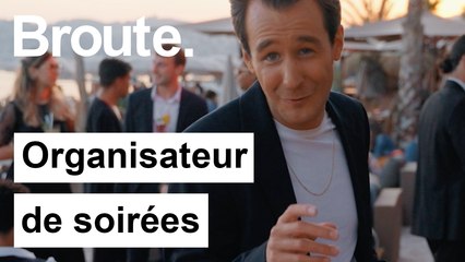 Il organise les plus belle fêtes de la Croisette - Broute - CANAL+