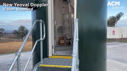 A new Doppler radar at Yeoval is delivering real-time weather data to Parkes, Forbes and the Central West