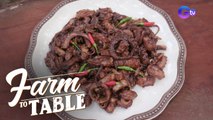 Farm To Table: Adobong Pugita ala Chef JR Royol