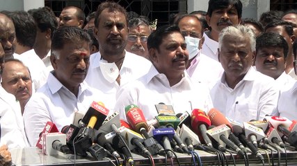 பாஜக தலைவர்  ஏழுமலை..? கன்பியூஸ் ஆன எடப்பாடி - வீடியோ