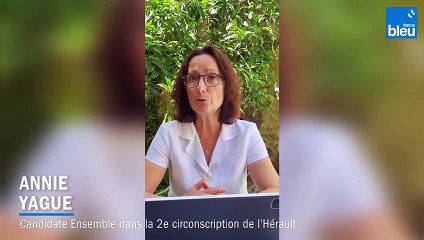 Législatives Hérault 2e Annie Yague