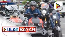 Pres. Duterte, nagmotorsiklo nitong Sabado sa Digos City