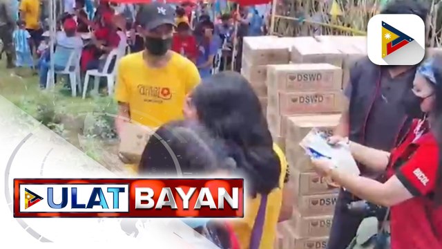Higit 500 DSWD beneficiaries sa Camarines Sur, nakatanggap ng food assistance